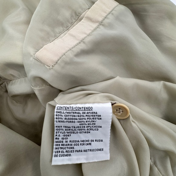 Vintage‎ Y2K Classic Harrington Munsingwear Mens Jacket Full Zip Button Up XL - Picture 13 of 15